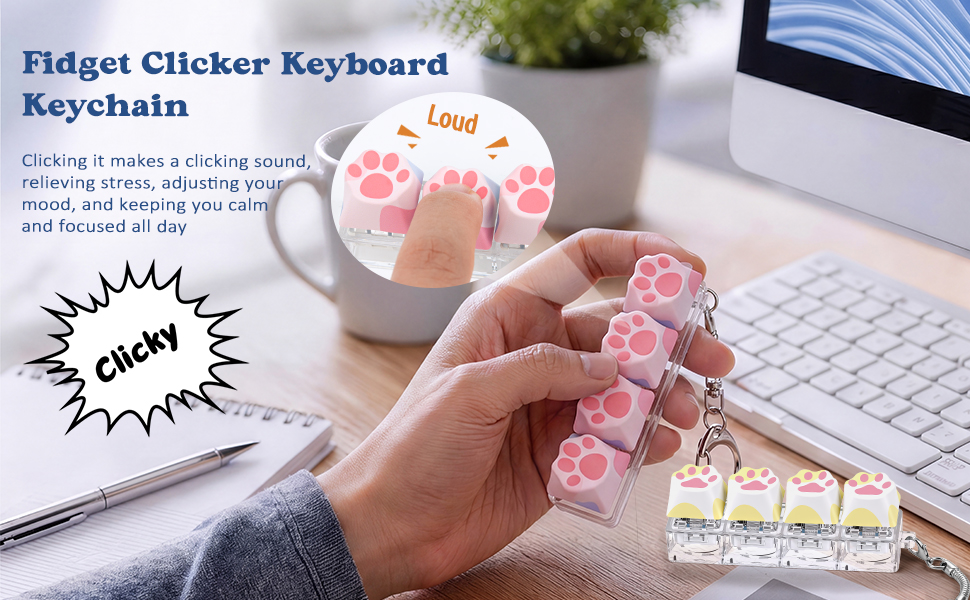 keyboard fidget toy
