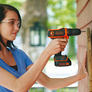 Benefits of the BLACK+DECKER 12V MAX Cordless Drill/Driver - Soft Grip Handle