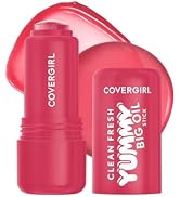 COVERGIRL Clean Fresh Yummy Big Oil Stick, Flavored Lip Oil, Dewy Finish, Non-Greasy - 160 Honey,...
