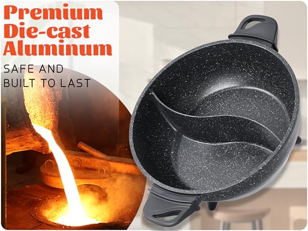 Premium Die-Cast Aluminum