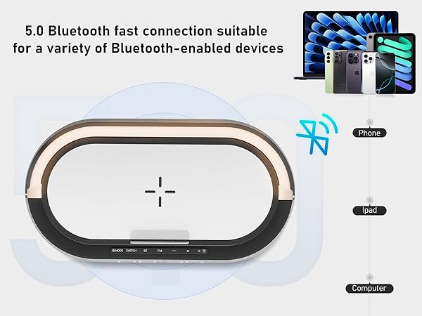 bluetooth speaker with lights
