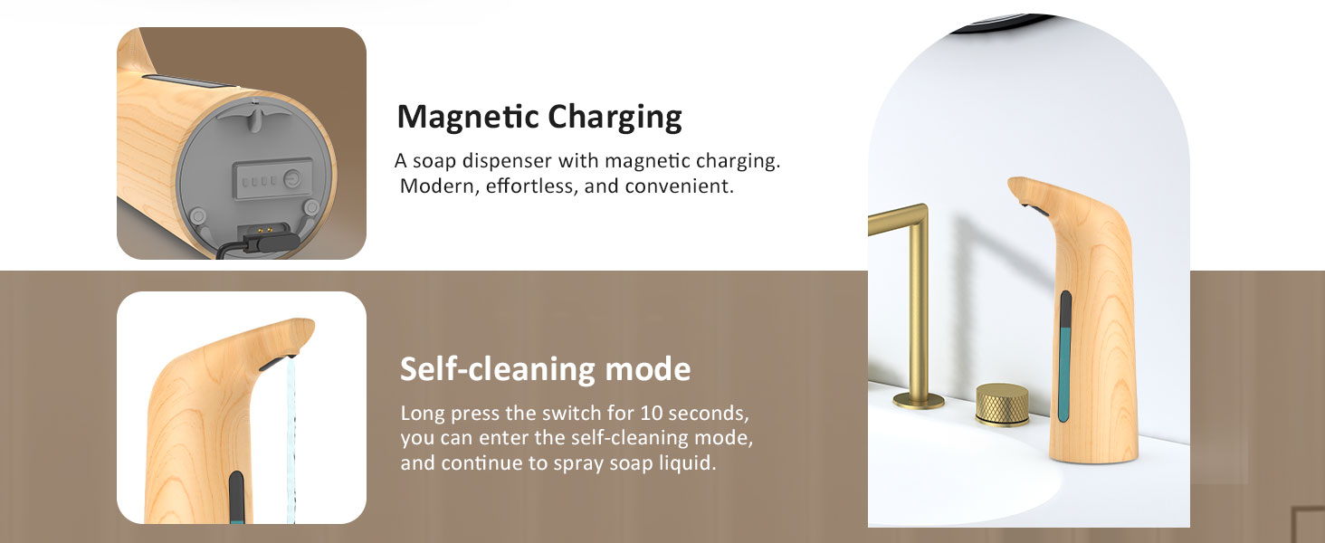 automatic soap dispenser for kitchen sink