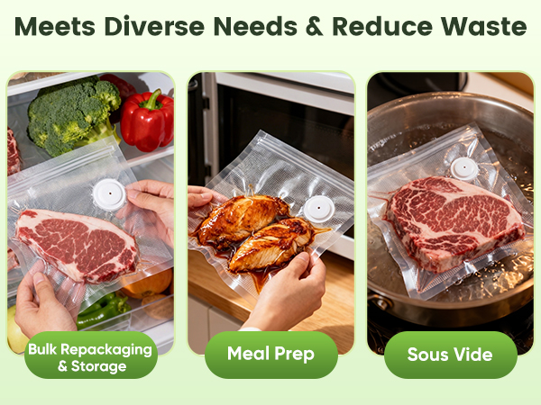 Compact Vacuum Sealer for Food