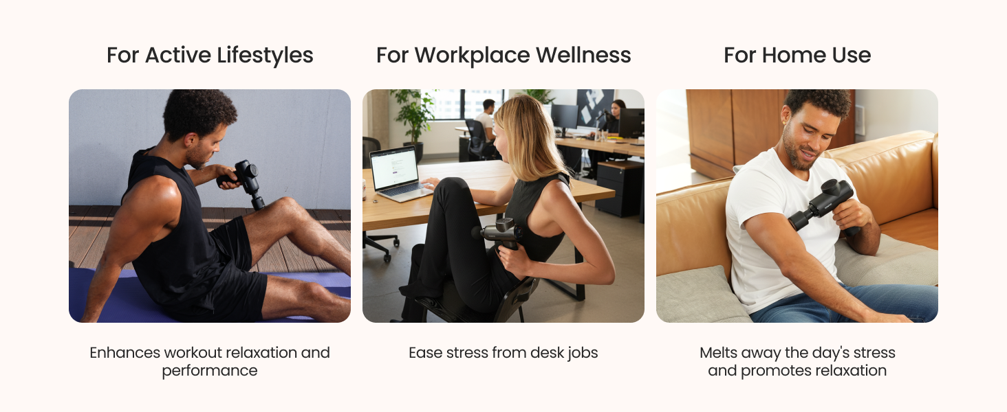 Massage Gun with Heat and Cold Therapy Professional Deep Tissue Handheld Massager