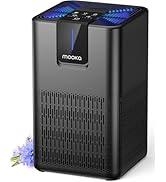 Air Purifiers for Home Large Room Up to 1250 Ft²,MOOKA H13 HEPA Air Purifier for Pets Dust Odor S...
