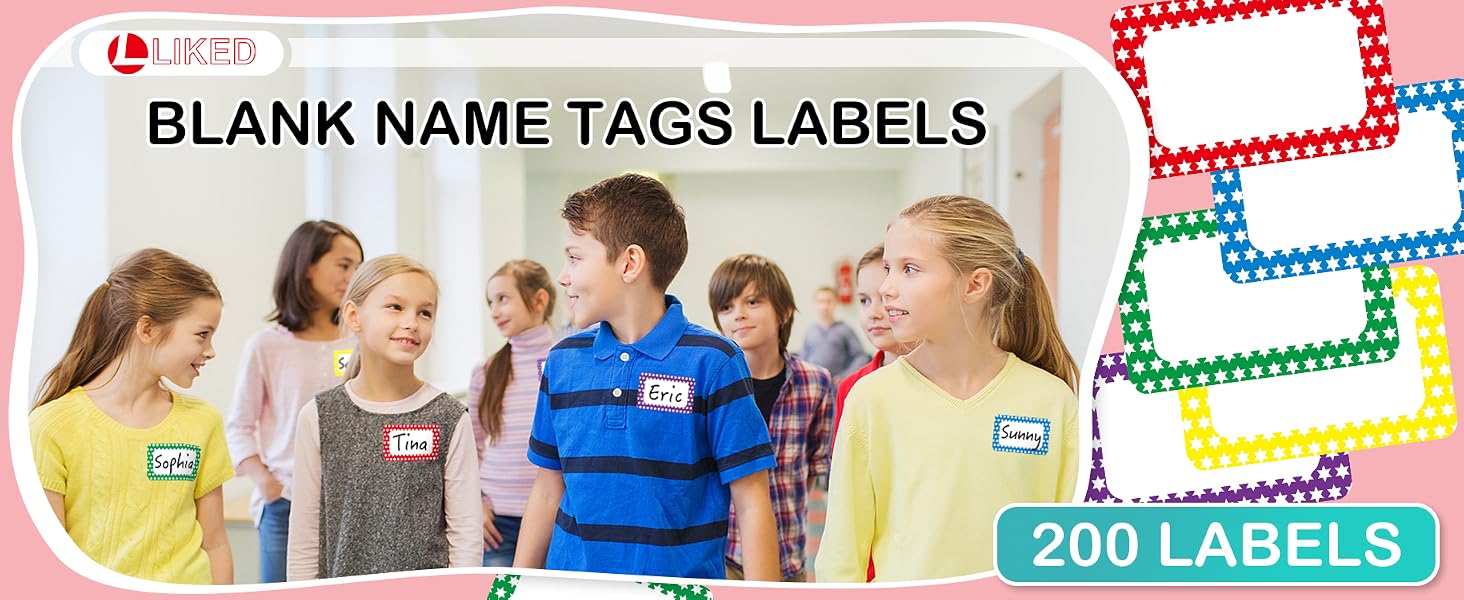 Name Tag Stickers