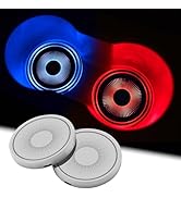 2Pcs LED Car Cup Holder Lights, 7 Colors Light Up Cup Coasters, USB Rechargeable Interior Lightin...