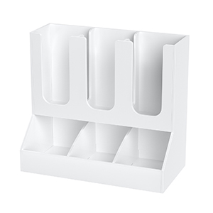 cup and lid organizer