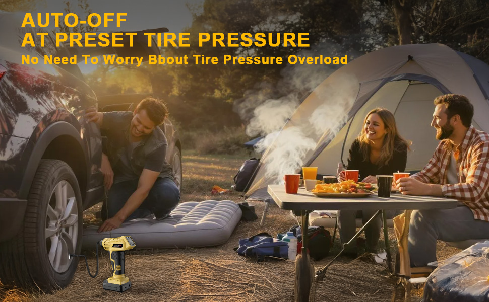 Tire Inflator Portable Air Compressor