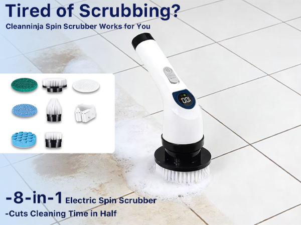 electric bathroom scrubbing brush