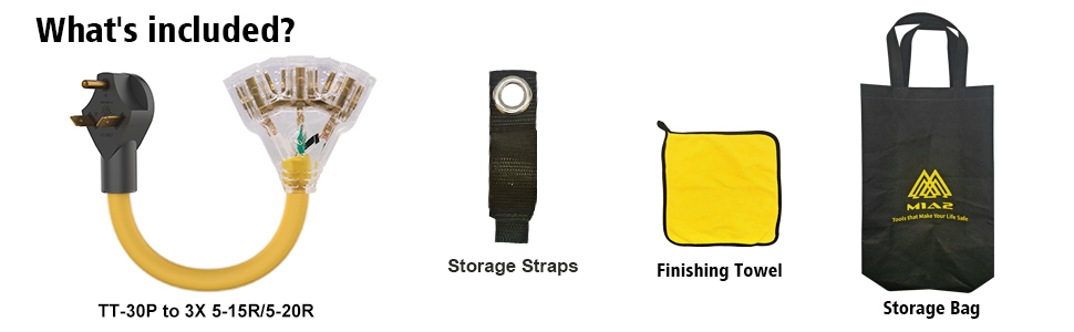 30 amp to 110 adapter