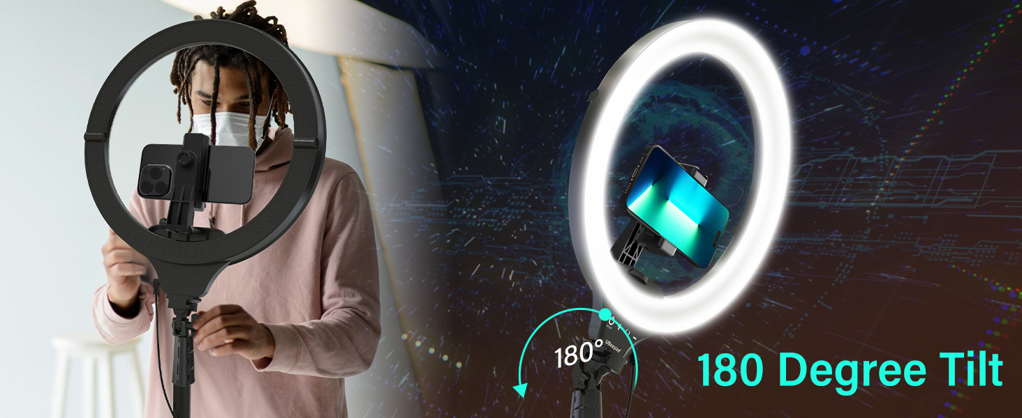 ring light with stand