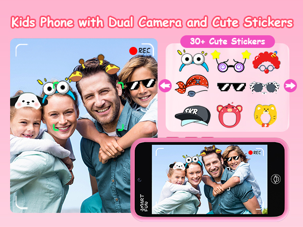 dual camera phone for kids