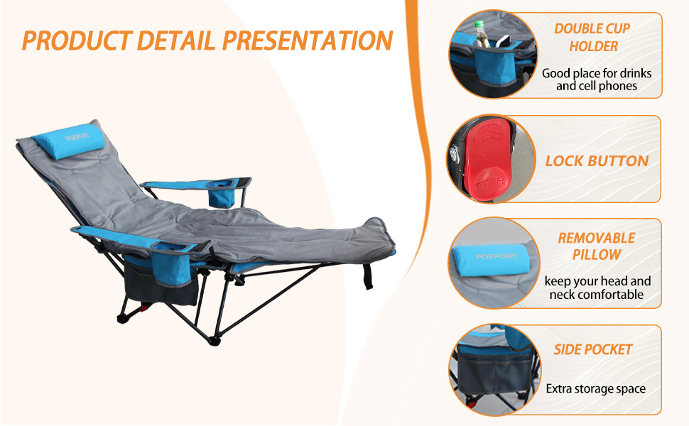 camping chair foot rest