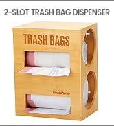 2 slot trash bag dispenser