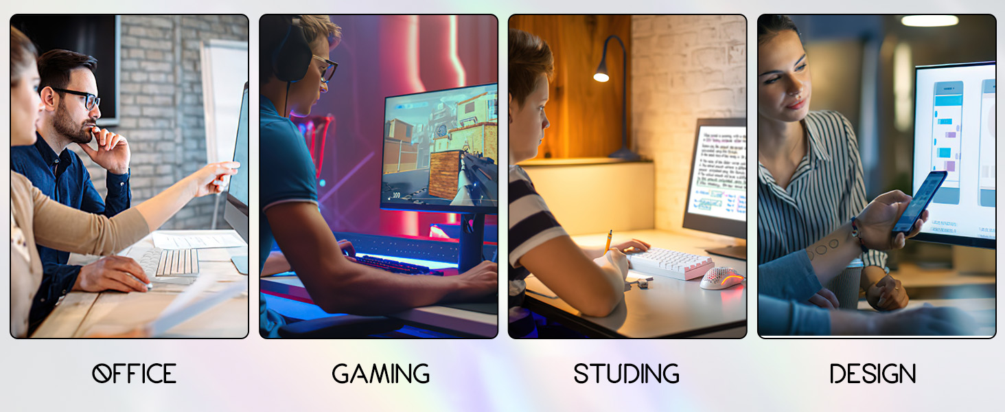 Comfy Ergonomic Keyboard Riser Holder for Office Home