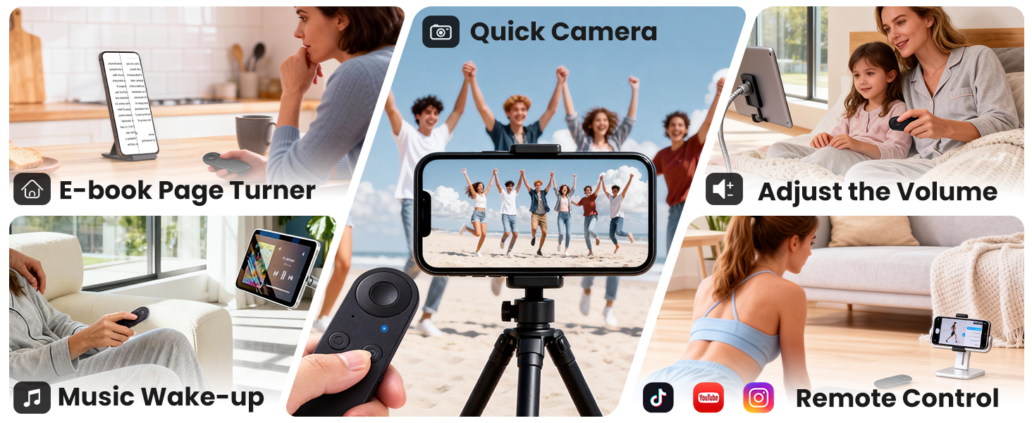 fingertip wireless bluetooth remote control