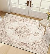 Area Rug 2x3, Washable Rug for Entryway Indoor, Small Area Rug for Living Room Entrance, Vintage ...