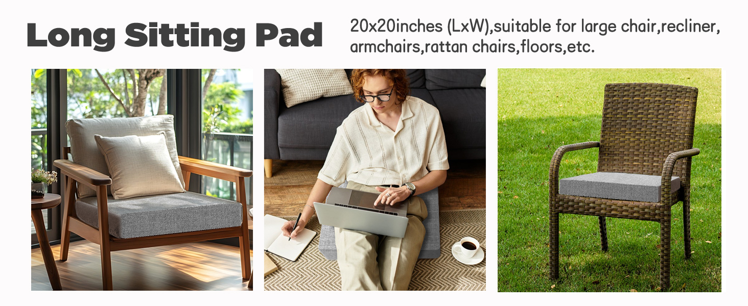 long sitting cushion