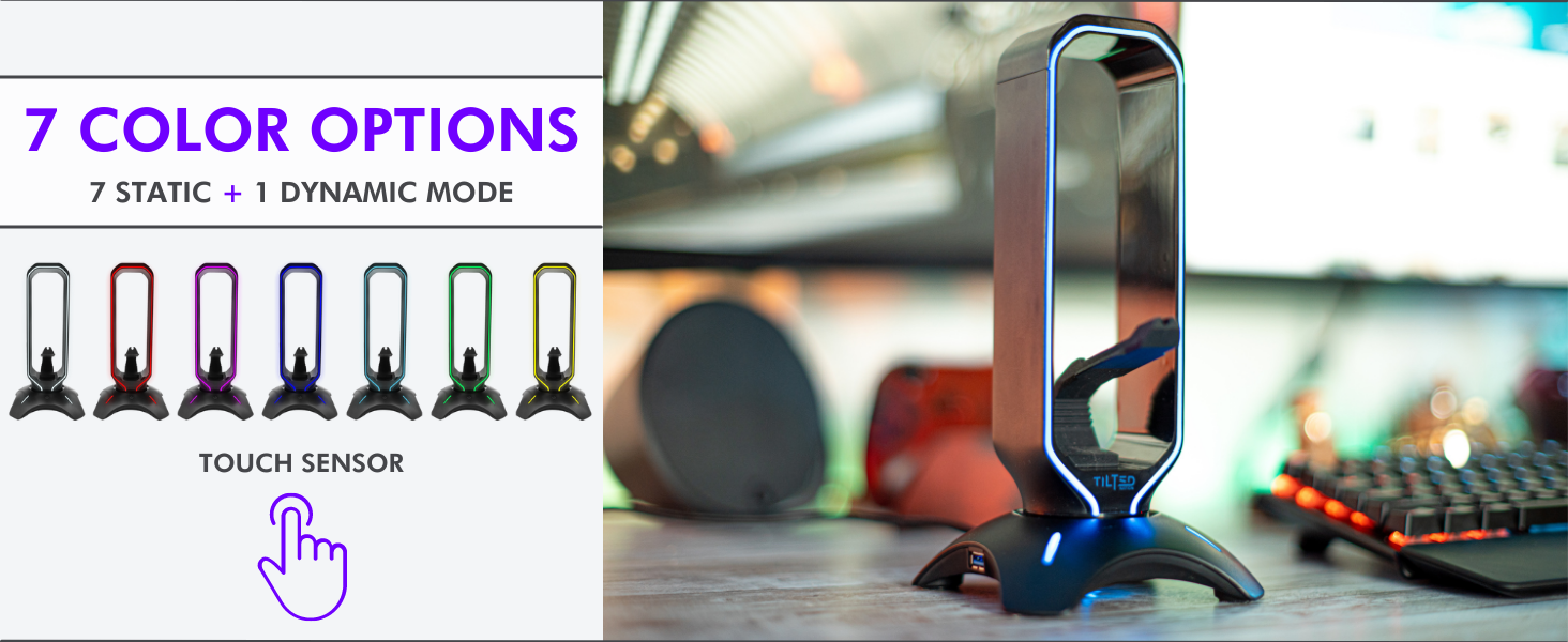 gaming headset stand for desk