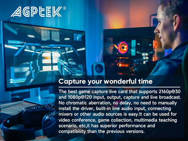 USB3.0 Game Capture Card 4K@30