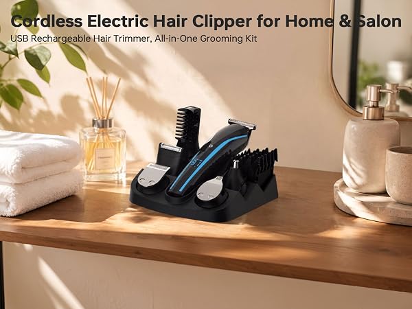Cordless Electric Trimmer for Men