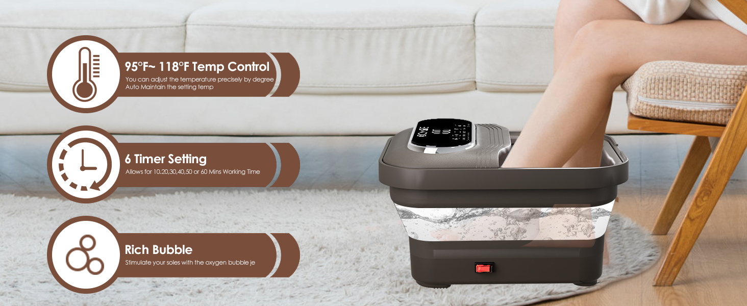 Foot Spa with Heat
