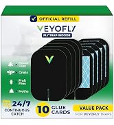 VEYOFLY Fly Trap Indoor Refill, Fruit Fly Traps, Gnat Traps for House,Fly Catcher, Fly Trap,Plug ...