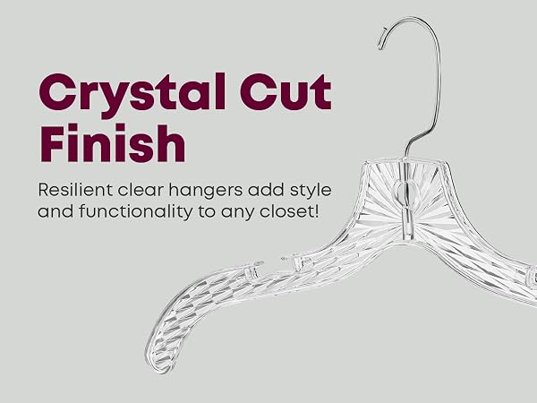 Hangers with Clips Plastic Set of 12 Pack Heavy Duty Hangers Dresses, TShirts Closet Organization