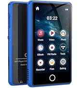 80GB MP3 Player with Bluetooth,3?Full Video Format Portable MP3 Player for Kids,MP4 Music Player ...