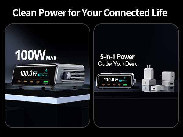 100W 6Port