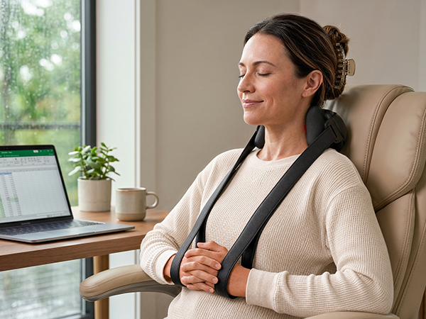 massager for neck and shoulder pain relief deep tissue