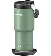 Kepwam Smart Tumbler T3 –20oz Self-Heating Travel Mug Ultra-Long Battery Life, App-Controlled Hea...