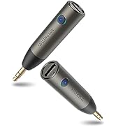 MaedHawk 5.3 Car Bluetooth Aux Adapter, [Stable Connection] 3.5mm Bluetooth Adapter Wireless Audi...