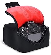 CADeN DSLR SLR Camera Sleeve Case with Neoprene Protection, Compatible for Nikon, Canon, Pentax, ...