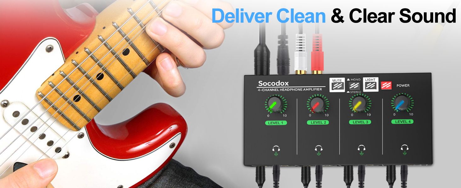 headphone amp headphone amplifier 4 channel amp mixer preamp multi headphone splitter dac amps