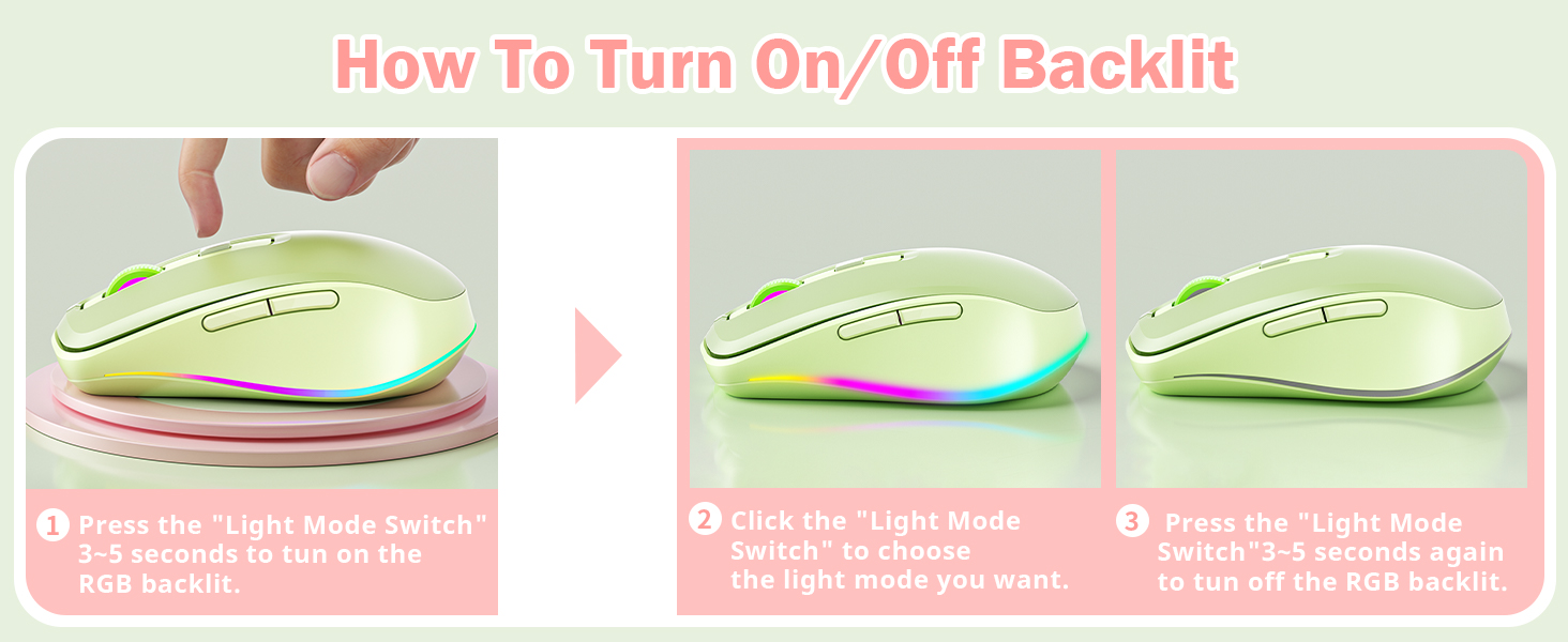 light up mouse