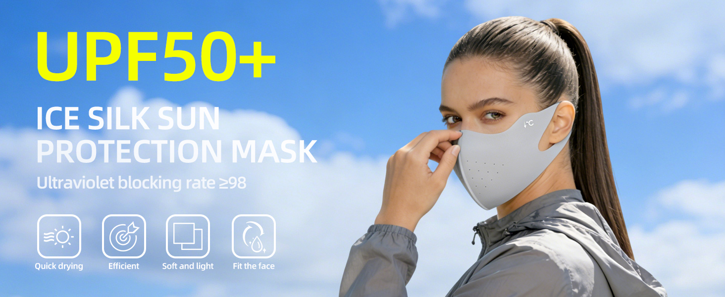 Sunscreen mask sunscreen index