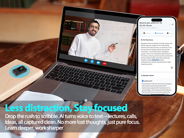 voice recorder ai note