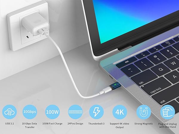 USB C Magnetic Adapter