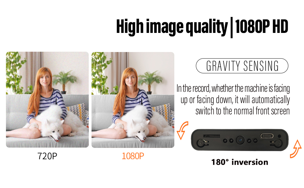 HD 1080P Gravity Sensor
