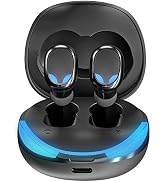 TALK WORKS True Wireless Earbuds - Gaming Headphones Compatible with BT 5.0, Passive Noise Cancel...