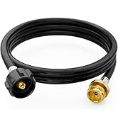 CALPOSE 6 Feet Propane Adapter Hose, 1lb to 20lb Adapter Converts 1lb Appliances to 5-40lb Tanks,...