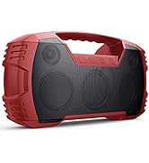 IPX7 Waterproof Bluetooth Speaker, 40W Portable Wireless Speaker, 32H Playtime, Stereo Loud Sound...