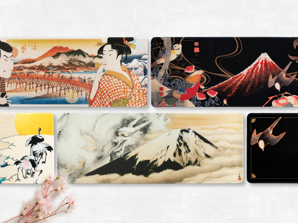 japanese beautiful ukiyo-e design to your desk!