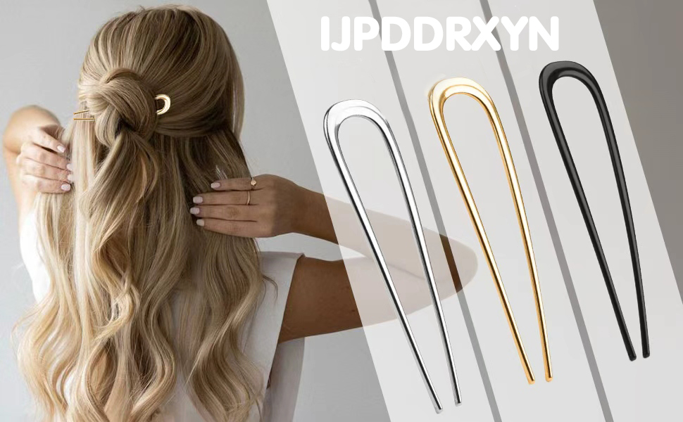 French Hair Pins for Thick Hair
