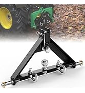 3 Point Trailer Hitch Receiver Quick Hitch Compatible for Category 1 Tractors,3 Pt Hitch Attachme...