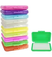 10 Pack Dental Braces Wax for Teeth Braces &amp; Aligners, 50 Unscented &amp; Flavorless Orthodontic Wax ...