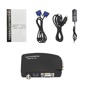 bnc to vga video converter