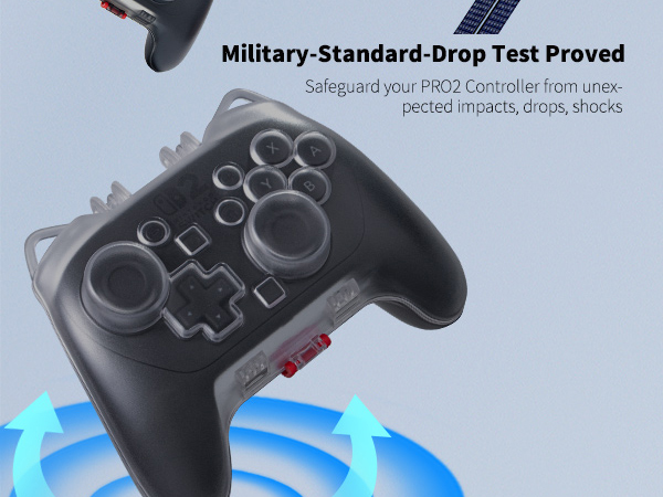 NANANINO Clear Protective Case for Nintendo Switch 2 Pro Controller